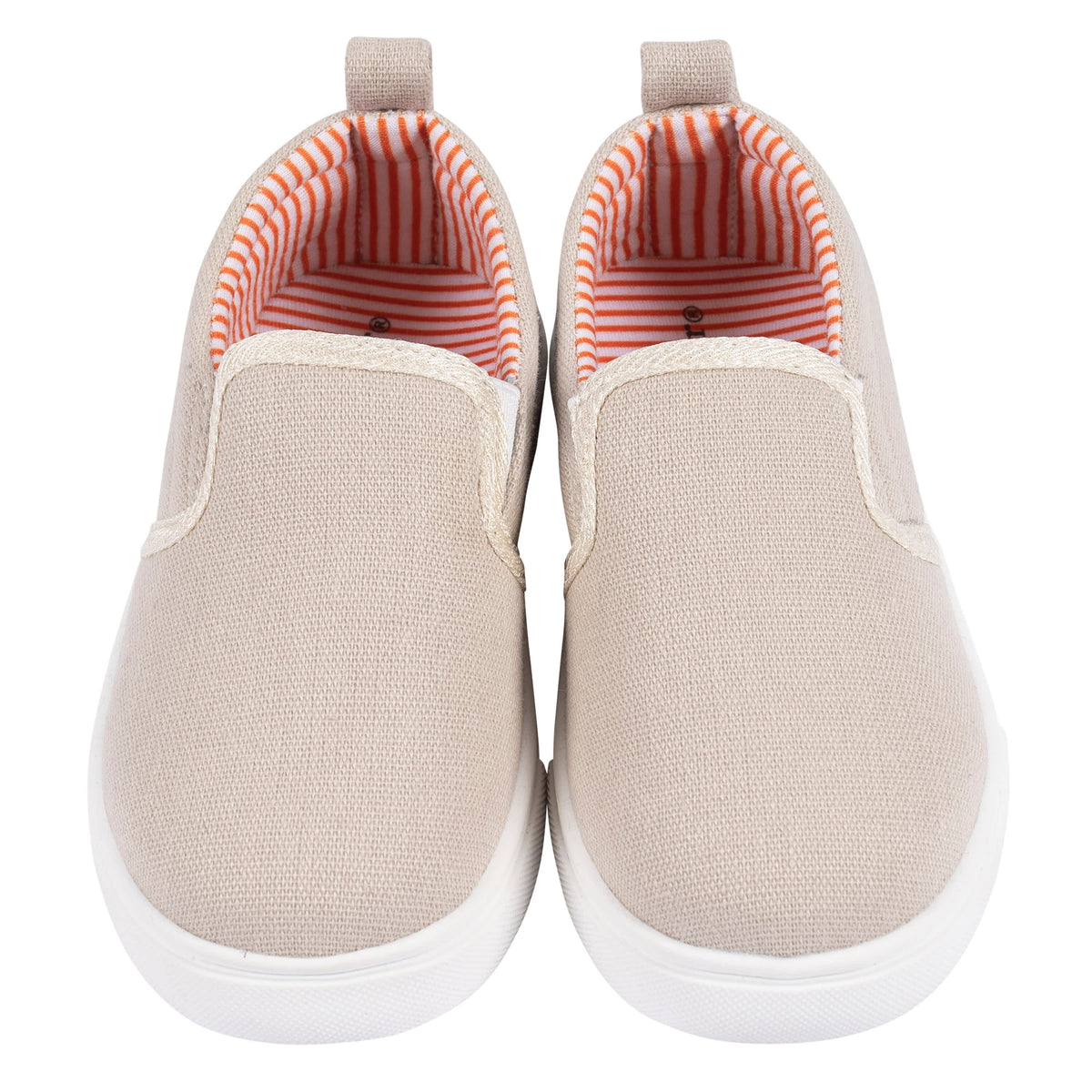 Infant & Toddler Boys Khaki Slip-On Sneaker, view 3