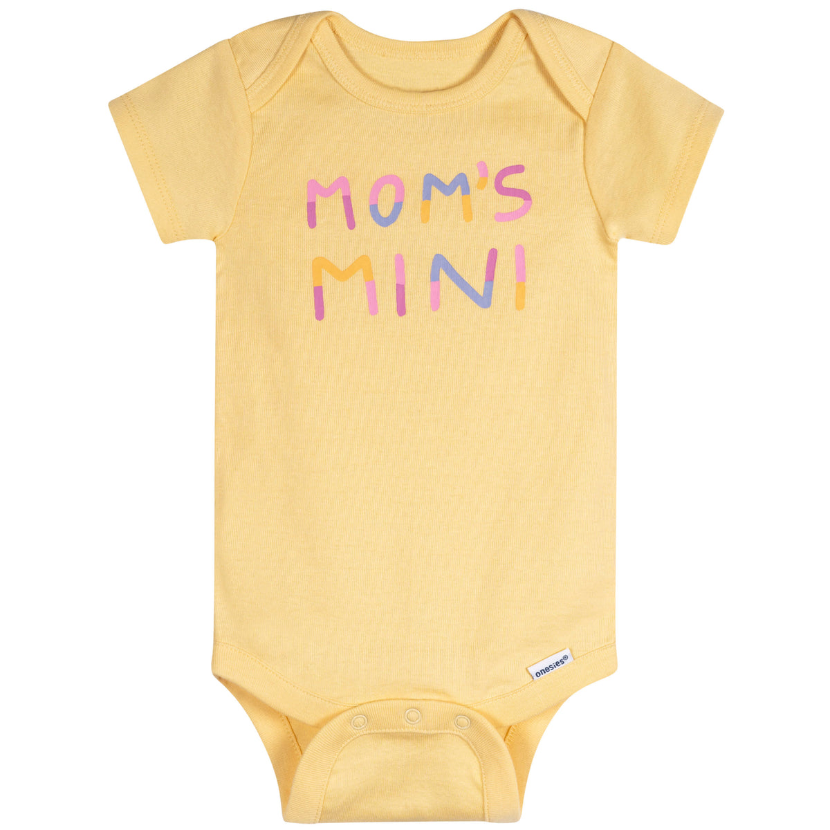 8-Pack Baby Girls Super Happy Onesies Bodysuits, view 7