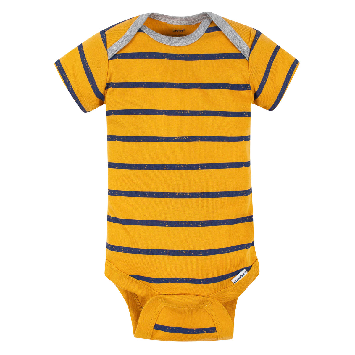 5-Pack Baby Boys Dino Short Sleeve Onesies Bodysuits, view 3