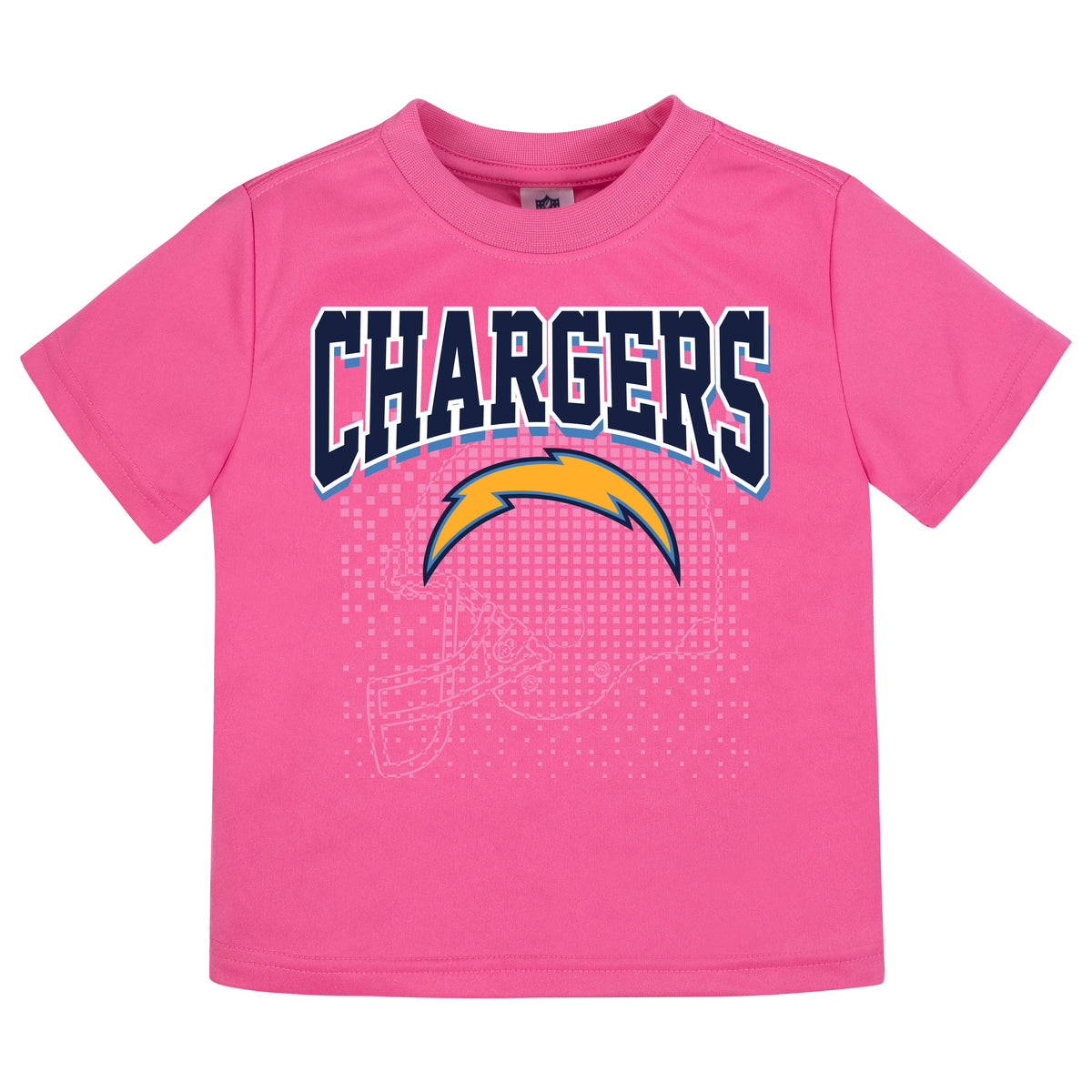 Los Angeles Chargers Toddler Girls Short Sleeve Tee Shirt
