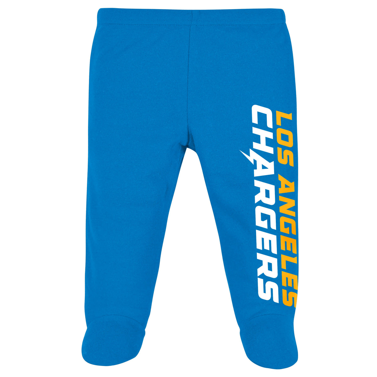 3-Piece Baby Boys Chargers Bodysuit, Footed Pant, & Cap Set, view 4