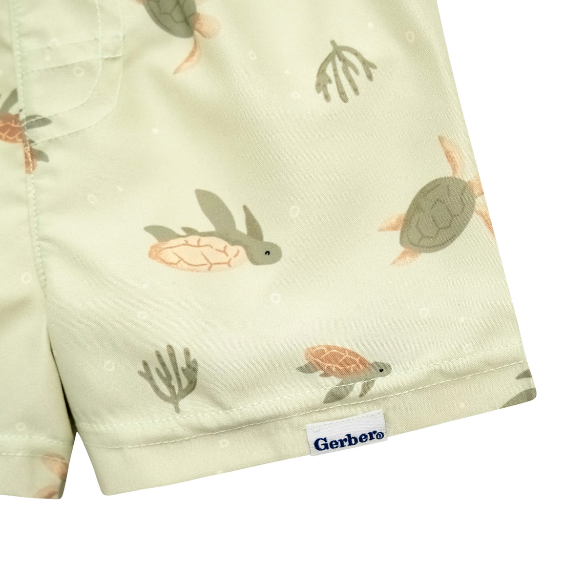 2-Piece Baby & Toddler Boys Turtles Rashguard Set, view 11