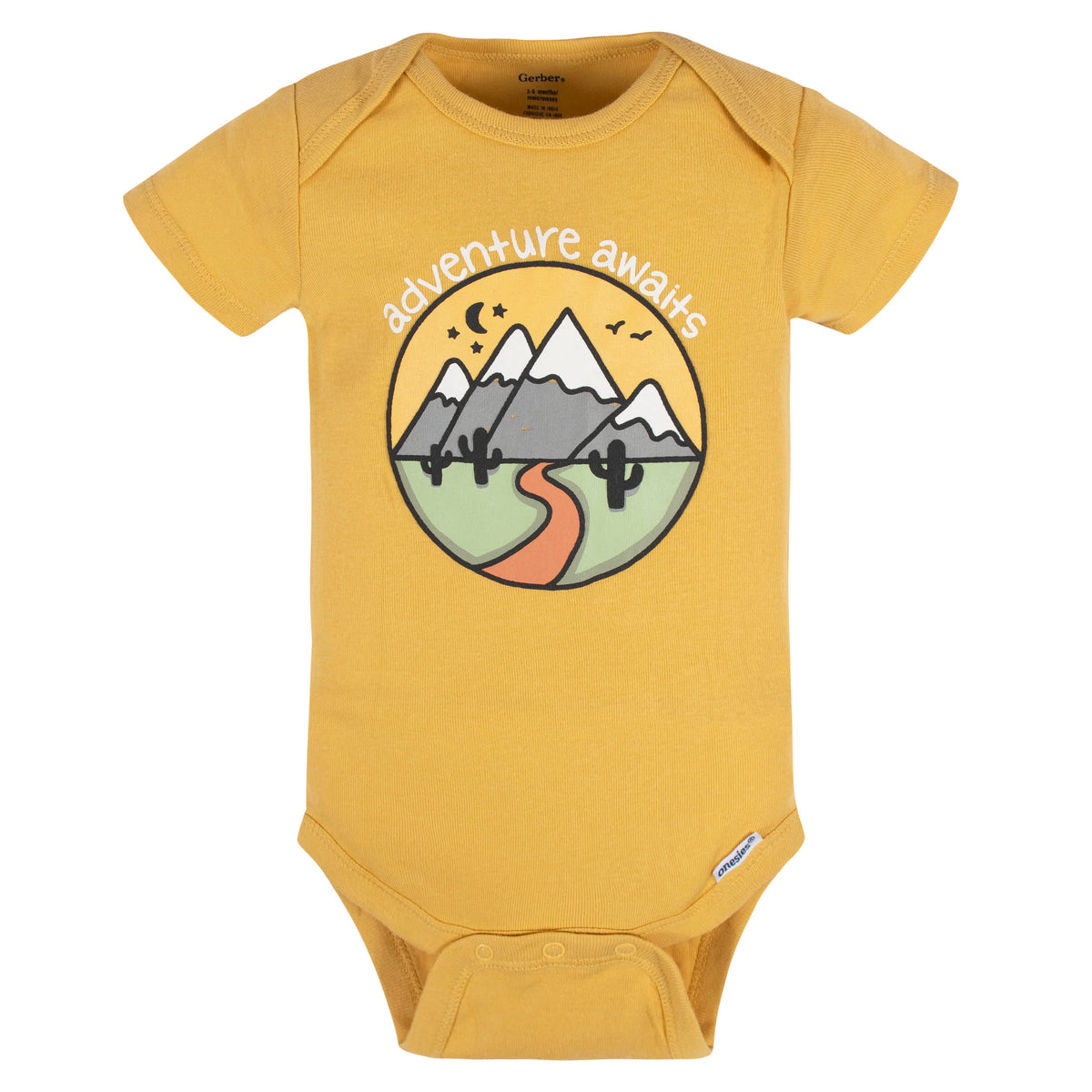 8-Pack Baby Neutral Southwest Onesies Bodysuits, view 6