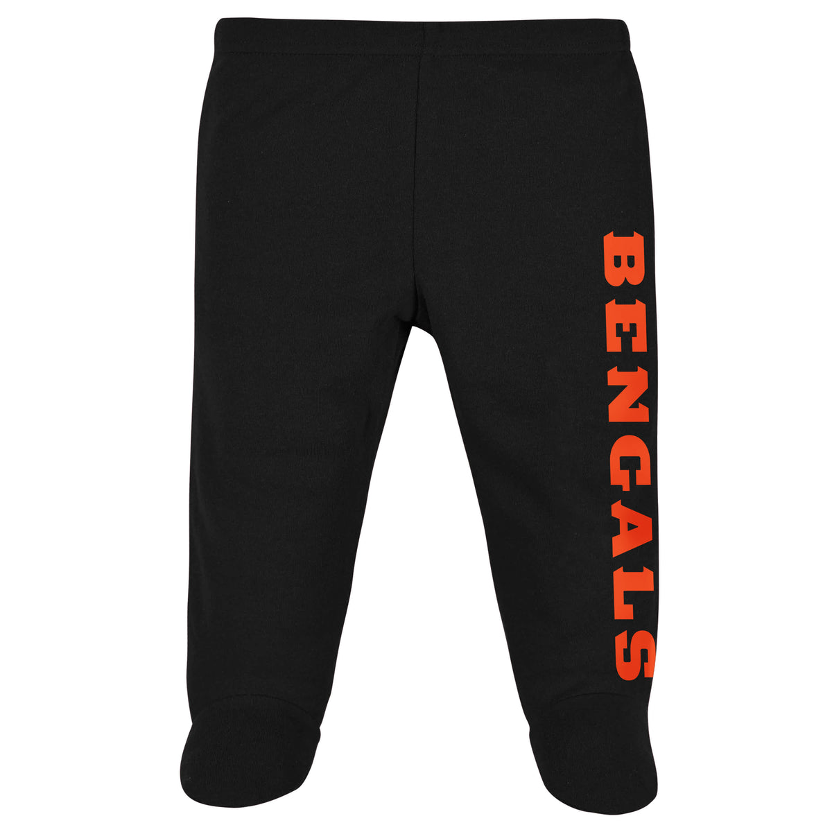 3-Piece Baby Boys Bengals Bodysuit, Footed Pant, & Cap Set, view 4