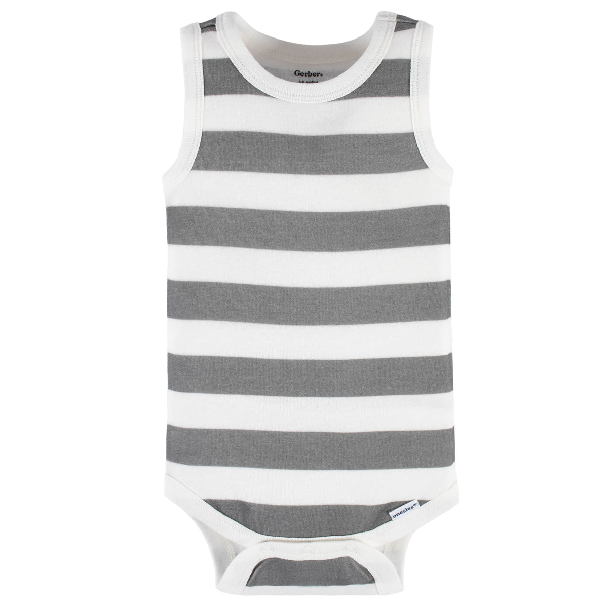 4-Pack Baby Boys Later Gator Tank Onesies Bodysuits, view 5