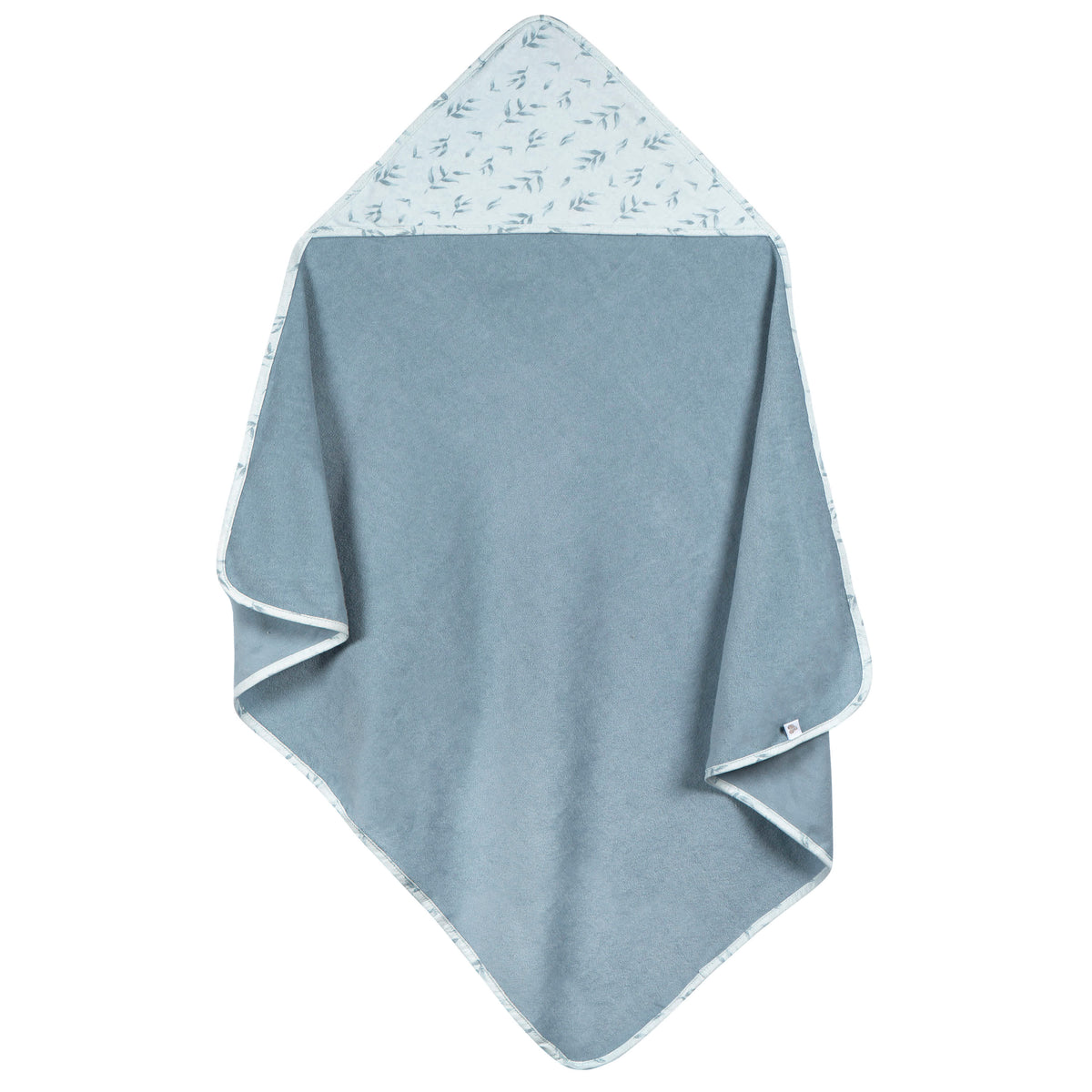 3-Piece Baby Boys Blue Hooded Towel, view 2