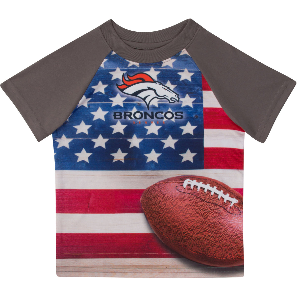 Denver Broncos Toddler Boys Short Sleeve Tee Shirt