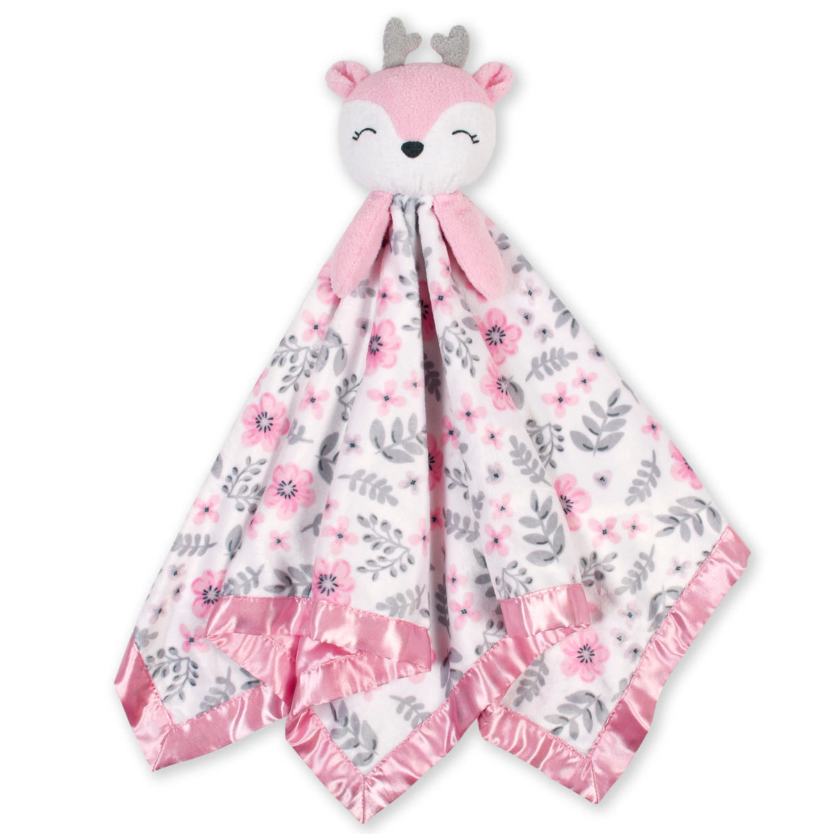 Just Born Baby Girls Deer Xl Security Blanket