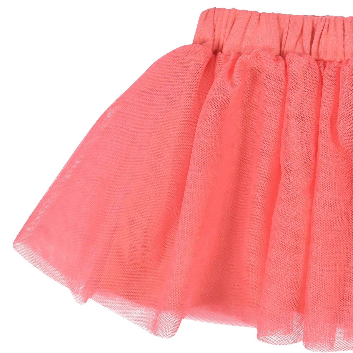 3-Piece Baby & Toddler Girls Apple Bouquets French Terry Top, Tulle Tutu, & Legging Set, view 5