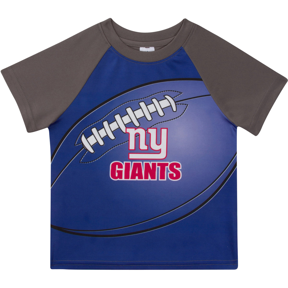 New York Giants Toddler Boys Short Sleeve Tee Shirt