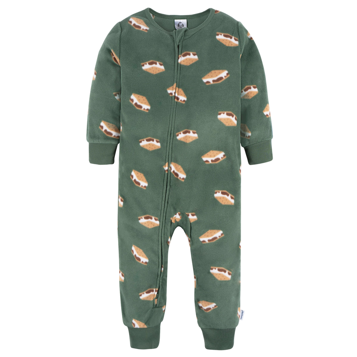 3-Pack Infant & Toddler Boys Camping Footless Fleece Pajamas, view 4