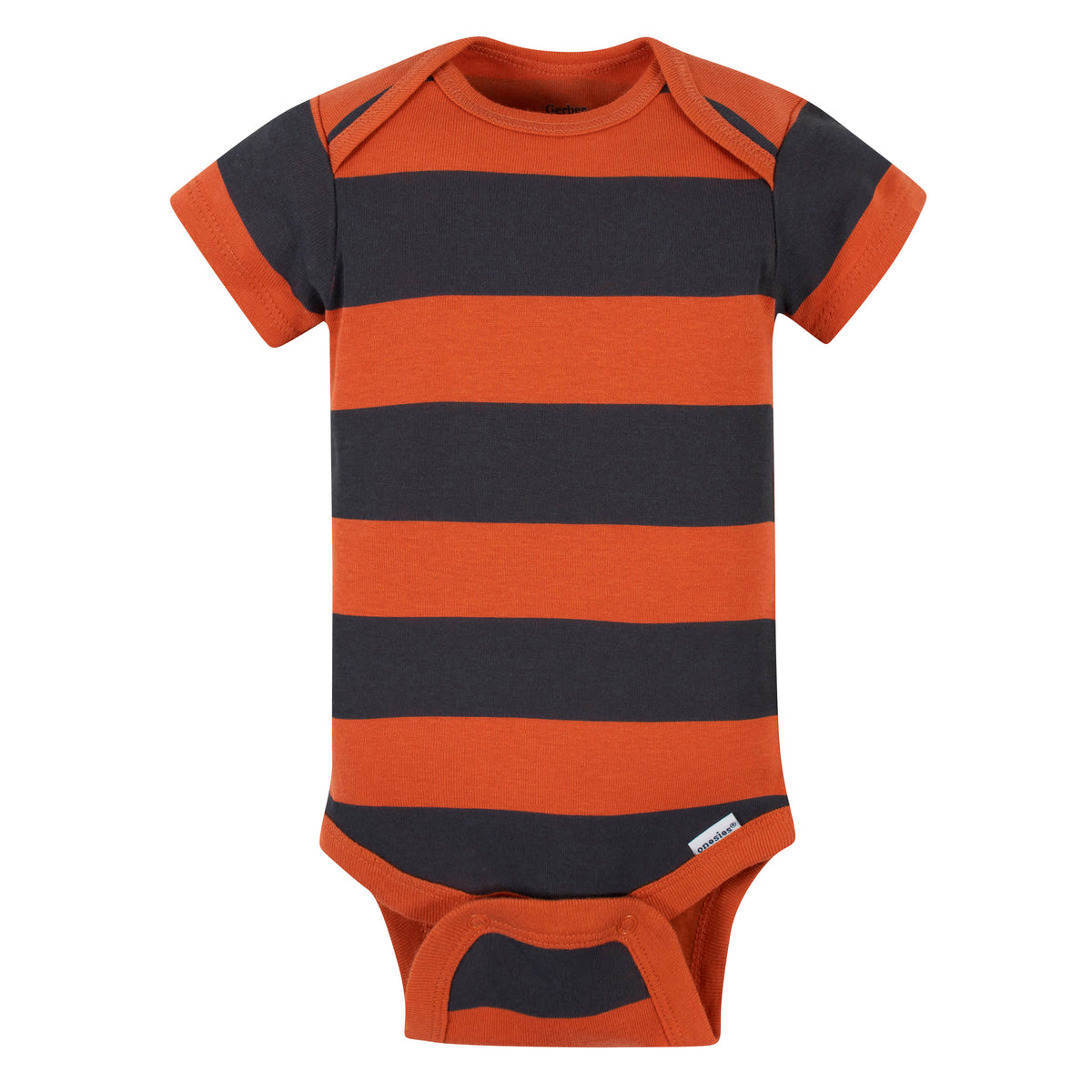 5-Pack Baby Boys Fox Short Sleeve Onesies Bodysuits, view 3