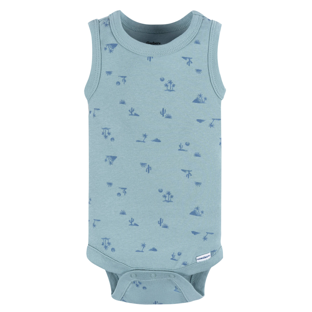 4-Pack Baby Boys Surfer Onesies Bodysuits, view 3