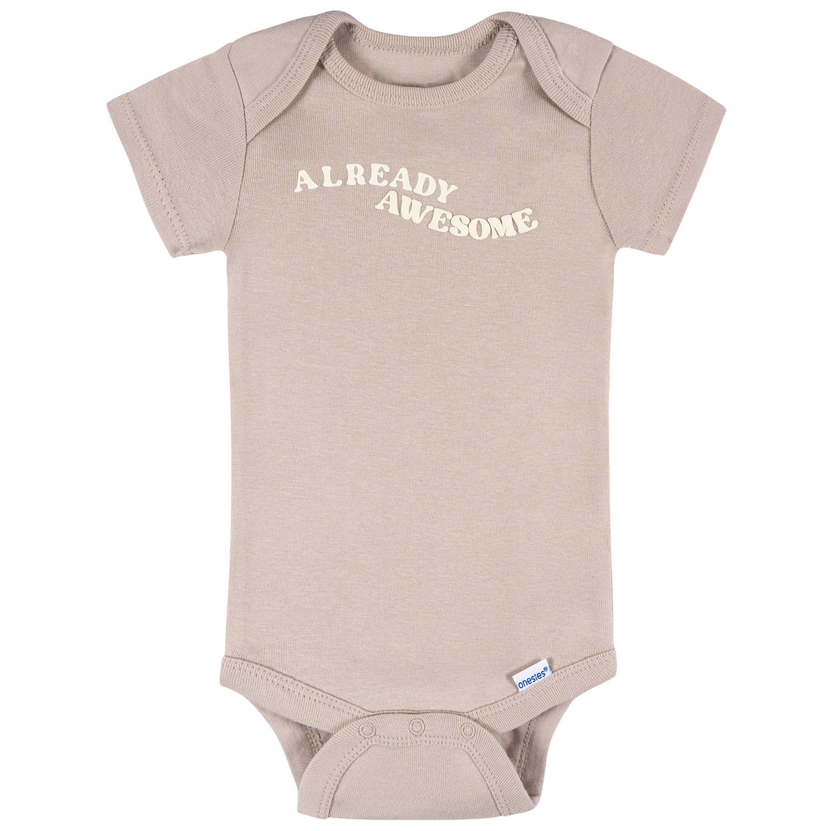 8-Pack Baby Neutral Awesome Stars Short Sleeve Onesies Bodysuits, view 5