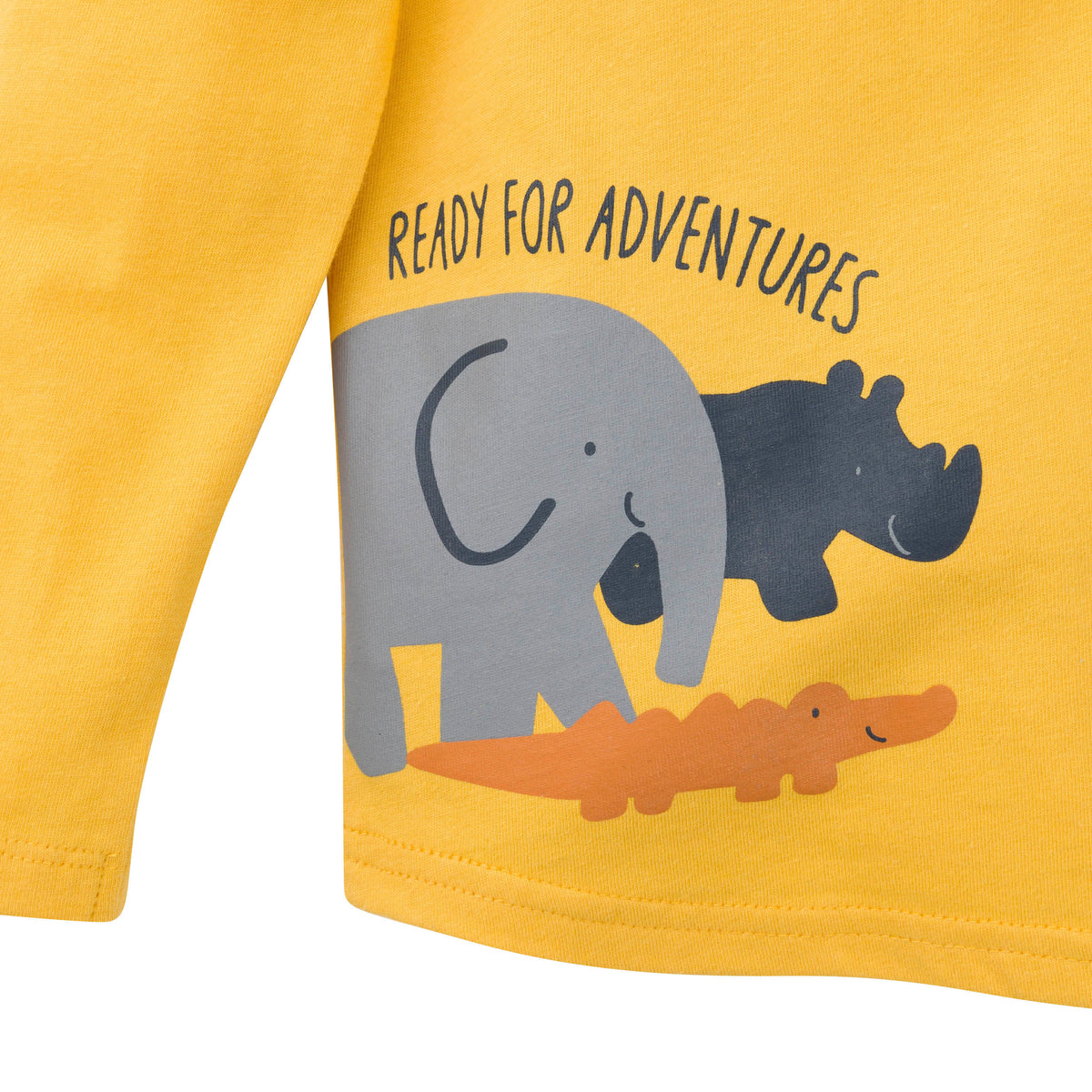 2-Piece Baby & Toddler Boys Animals Long Sleeve Shirt & Jogger Pants Set, view 3