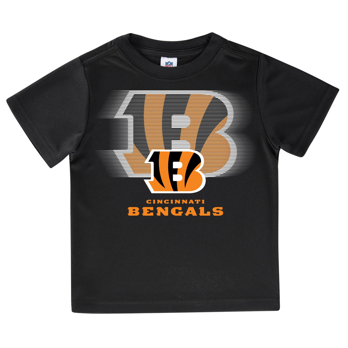 Cincinatti Bengals Toddler Boys Short Sleeve Tee Shirt