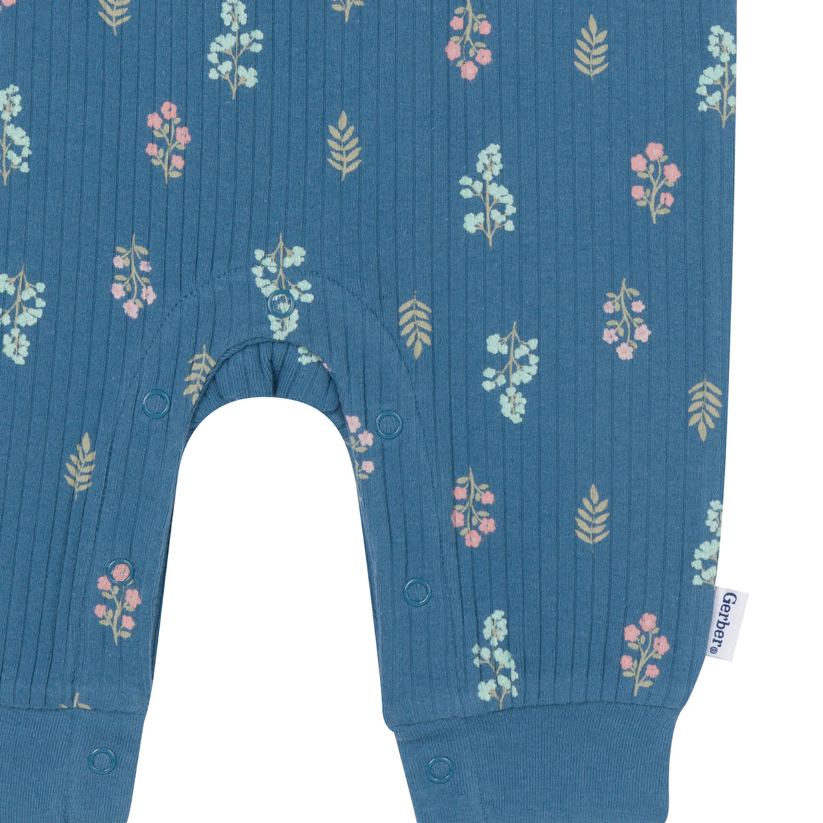 Baby Girls Garden Floral Romper, view 4