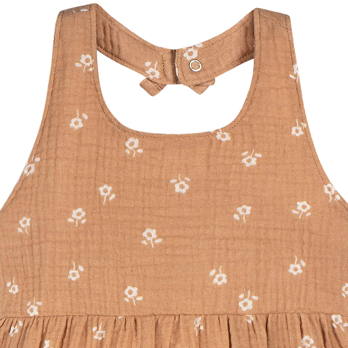 Toddler Girls Floral Halter Romper, view 5