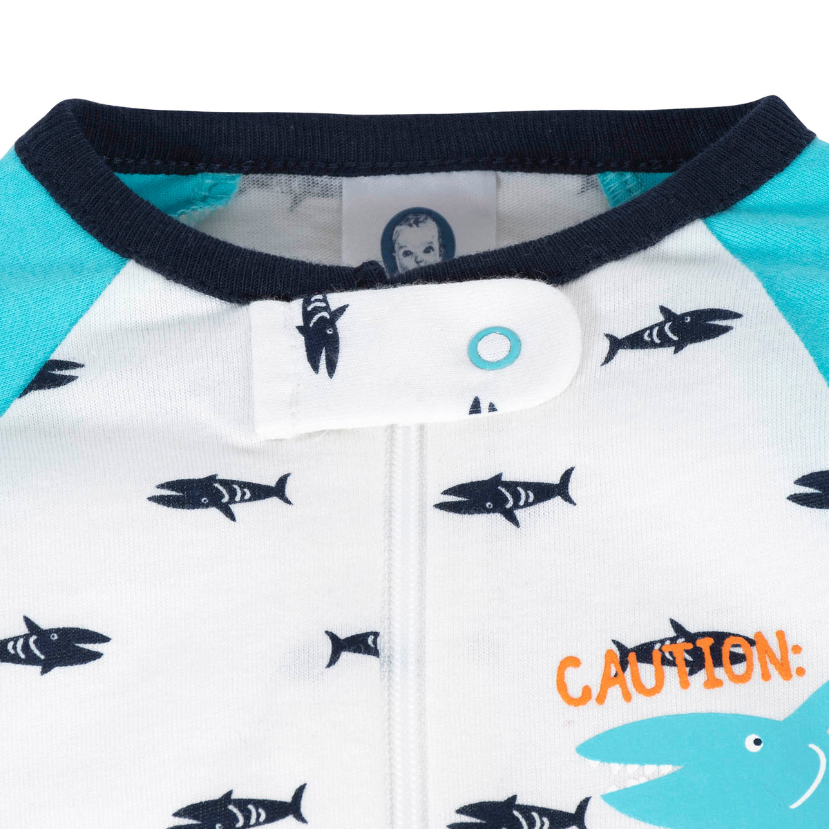 Baby Boys Shark Sleep 'n Play, view 2