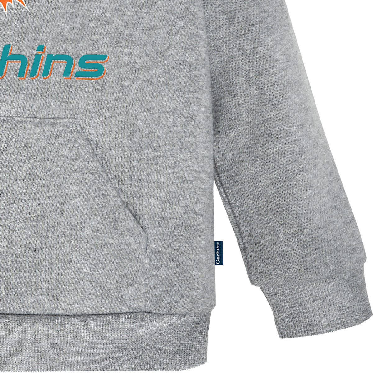 Infant & Toddler Boys Dolphins Hoodie, view 4