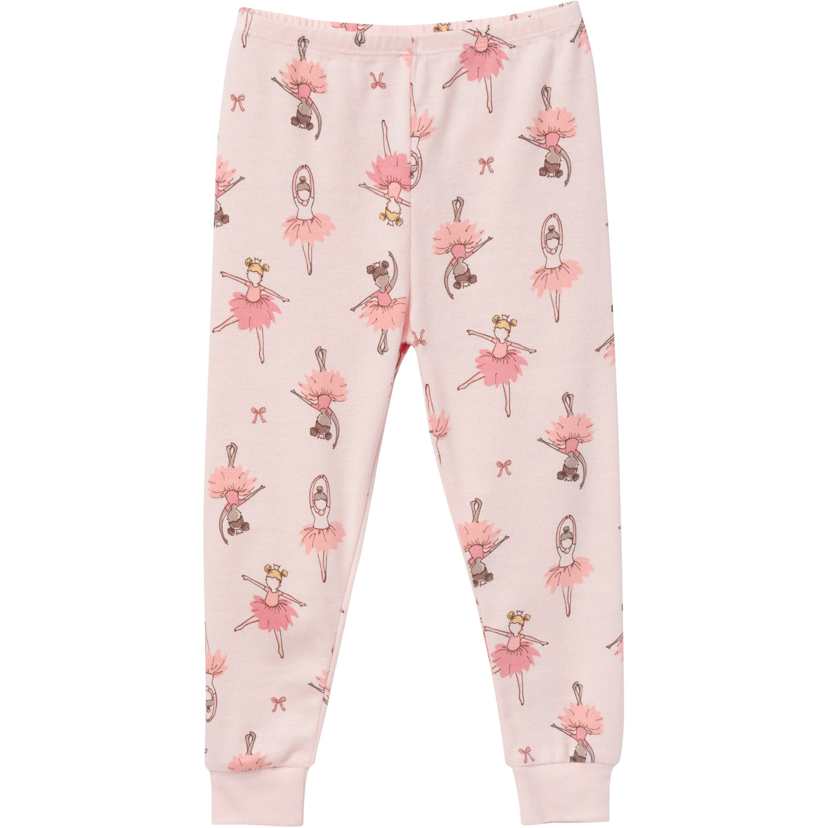 4-Piece Infant & Toddler Girls Ballerinas Pajamas Set, view 5