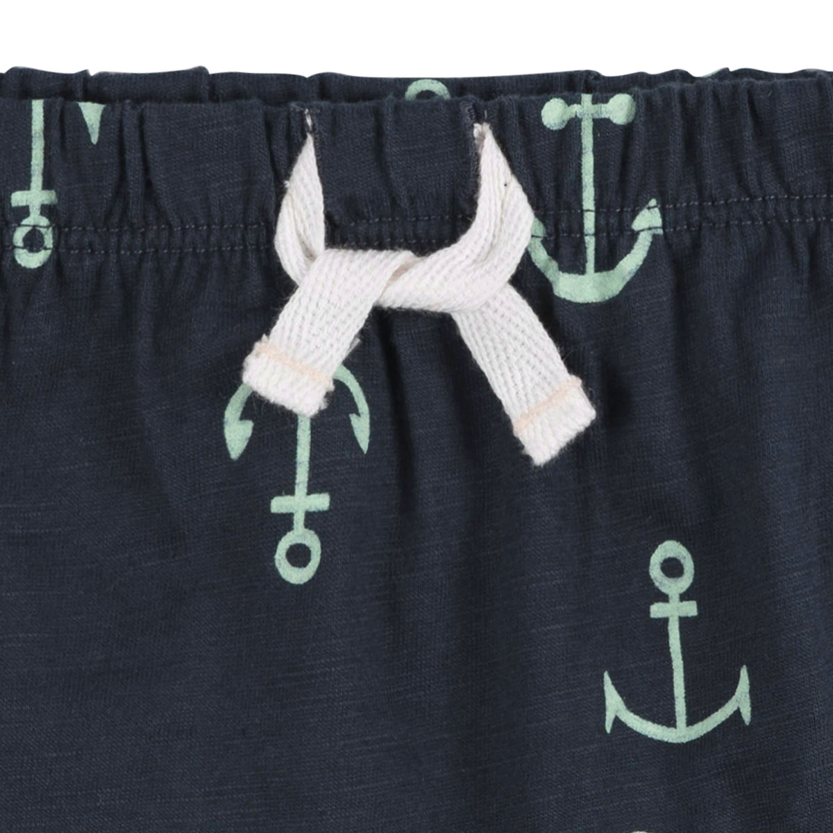 2-Piece Toddler Boys Anchor Shirt & Shorts Set, view 4