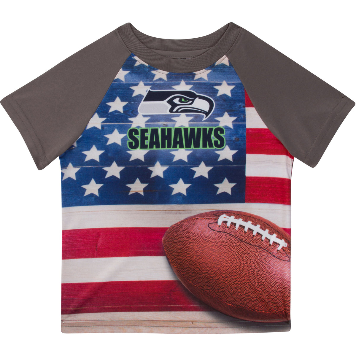 Seattle Seahawks Toddler Boys Short Sleeve Tee Shirt