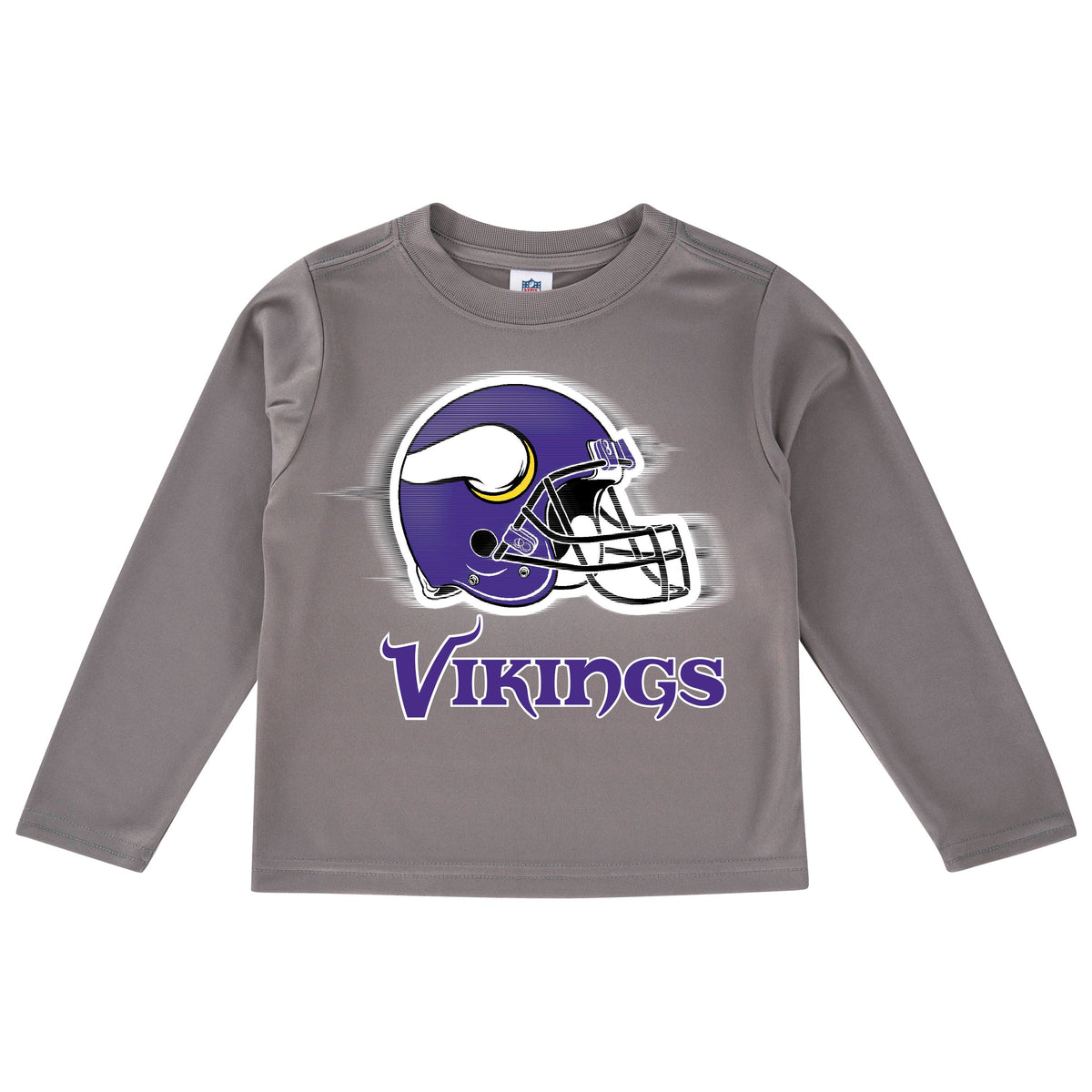 Minnesota Vikings Toddler Boys' Long Sleeve Logo Tee