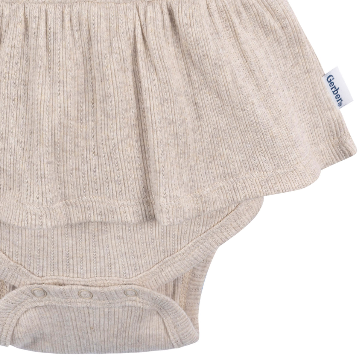 3-Pack Baby Girls Winsome Orchid Sleeveless Skirted Onesies Bodysuits, view 7