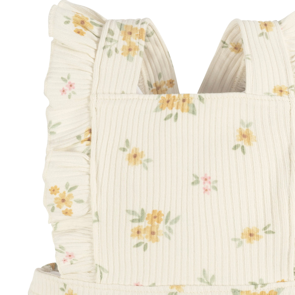 Baby Girls Bouquets Sunsuit Romper, view 2