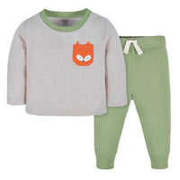 2-Piece Baby & Toddler Boys Explore Long Sleeve Shirt & Jogger Pants Set
