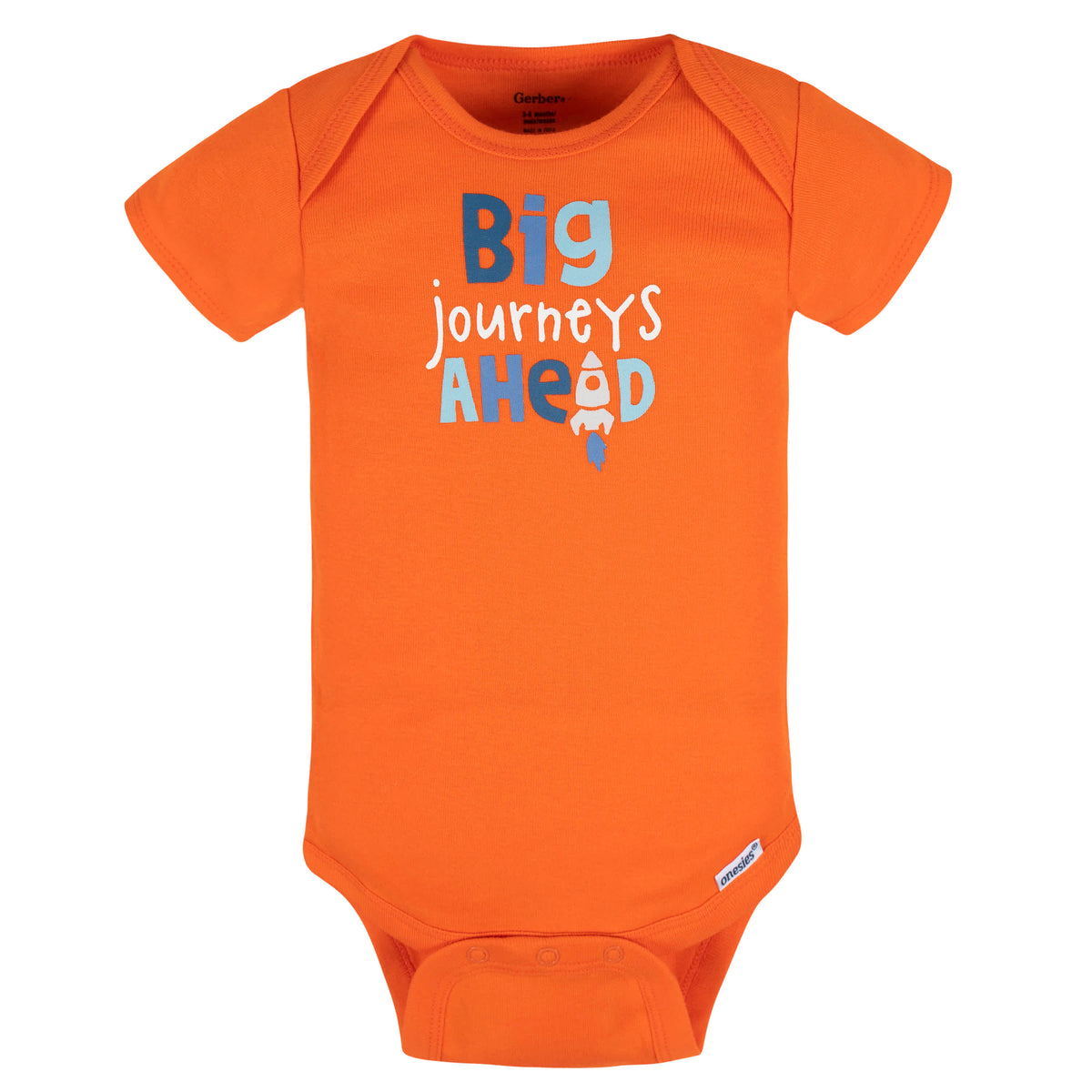 8-Pack Baby Boys Space Explorer Onesies Bodysuits, view 6