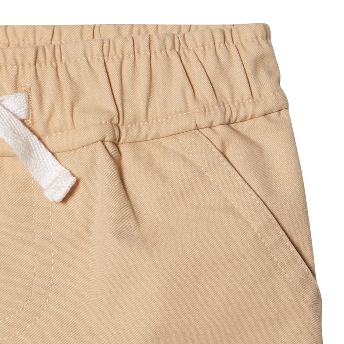 2-Pack Baby & Toddler Boys Olive and Dark Khaki Twill Shorts, view 5