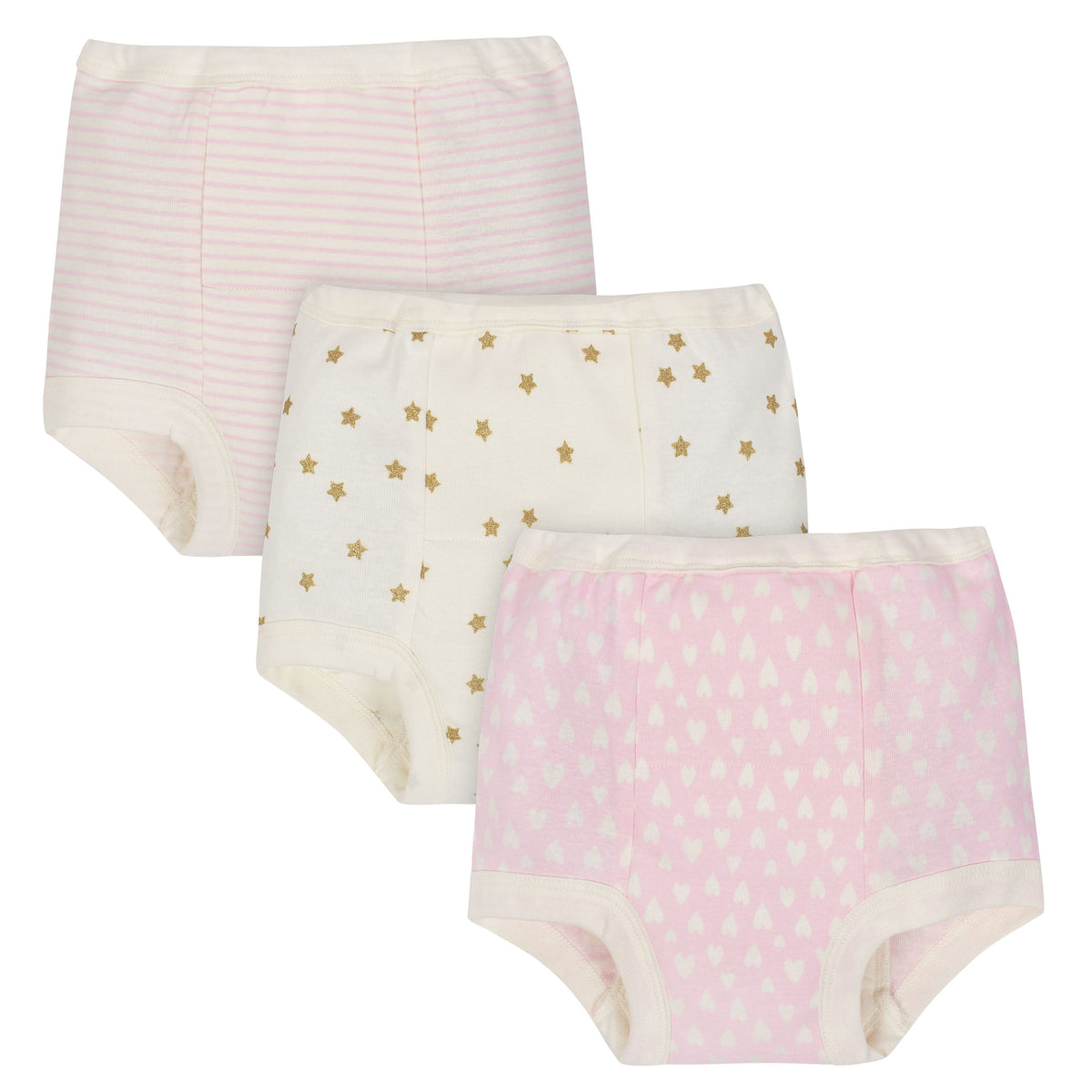 Gerber Toddler Girls' Princess 3pk Training Pants