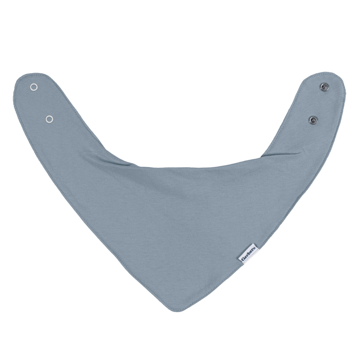 10-Pack Baby Girls Multi Blues Bandana Bib, view 12