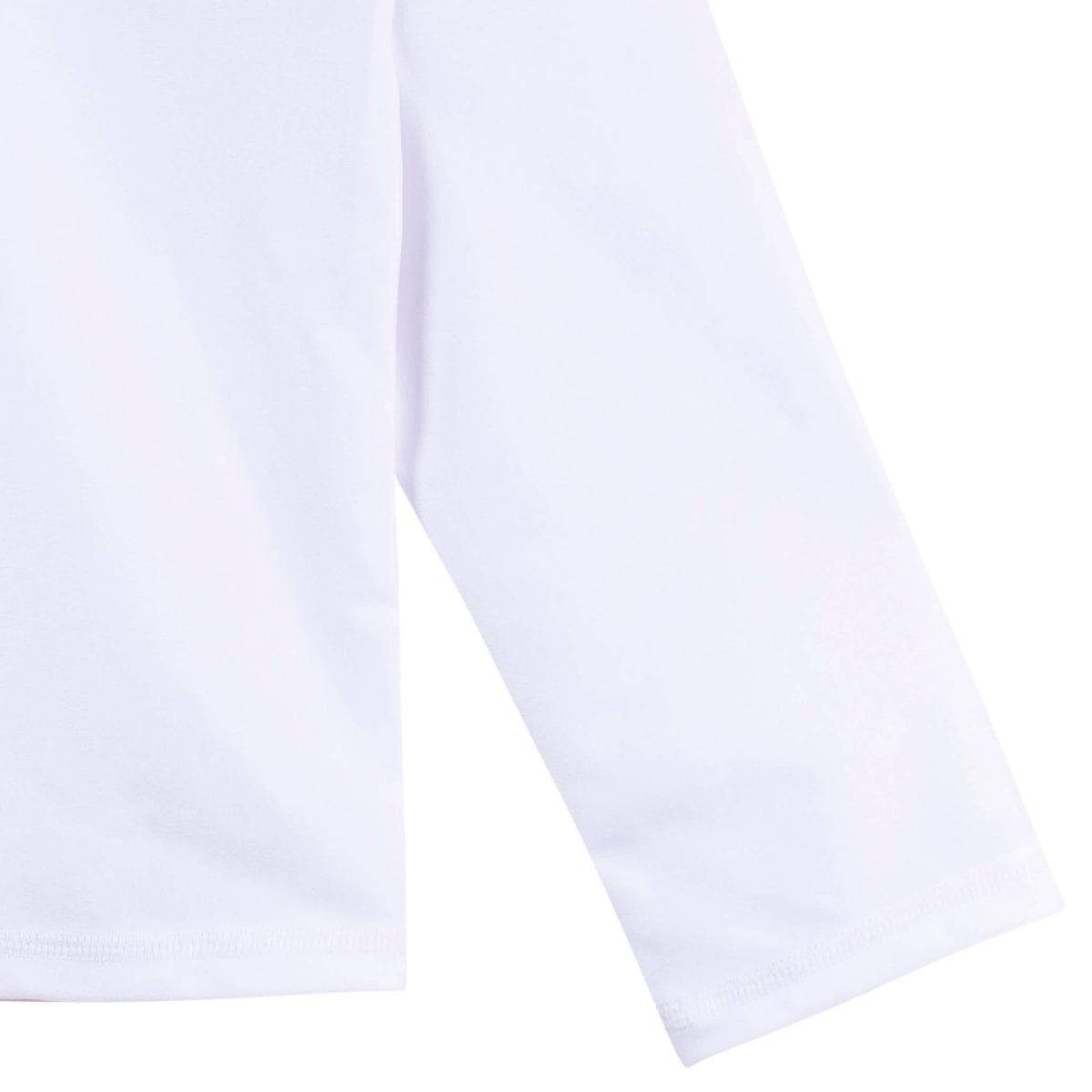 Baby & Toddler Neutral White Rashguard, view 6