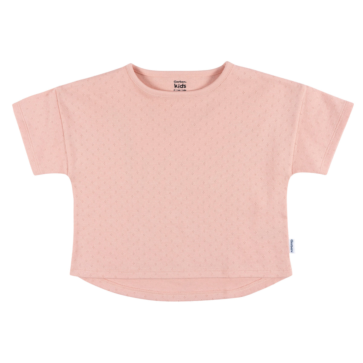 3-Pack Infant and Toddler Girls Flower T-Shirts, view 2