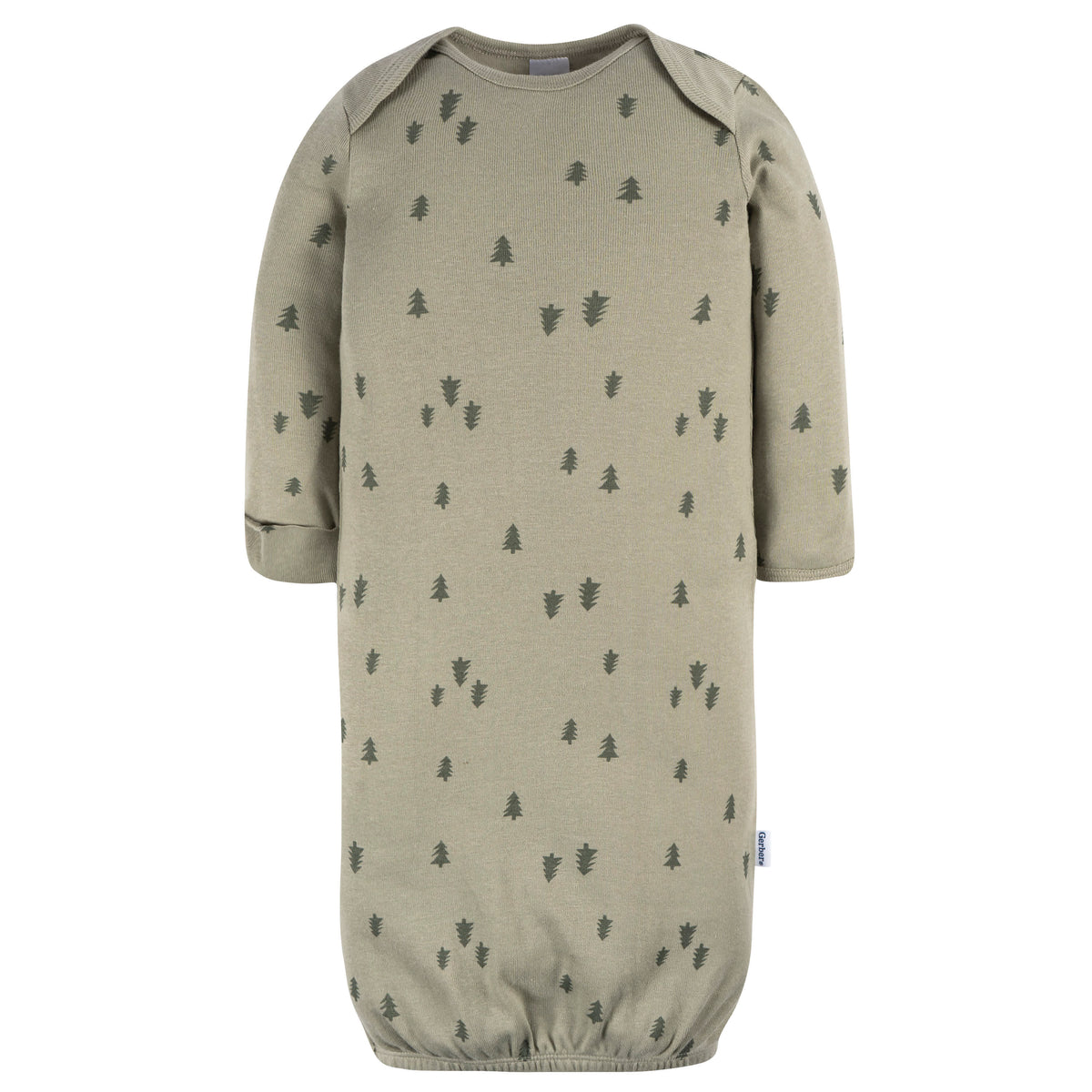 4-Pack Baby Boys Forest Bears Gowns, view 2