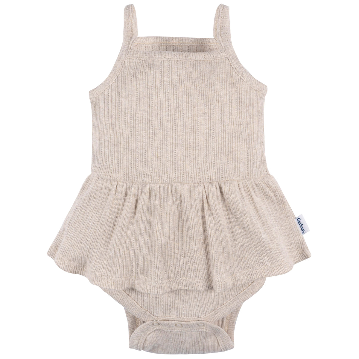 3-Pack Baby Girls Winsome Orchid Sleeveless Skirted Onesies Bodysuits, view 6
