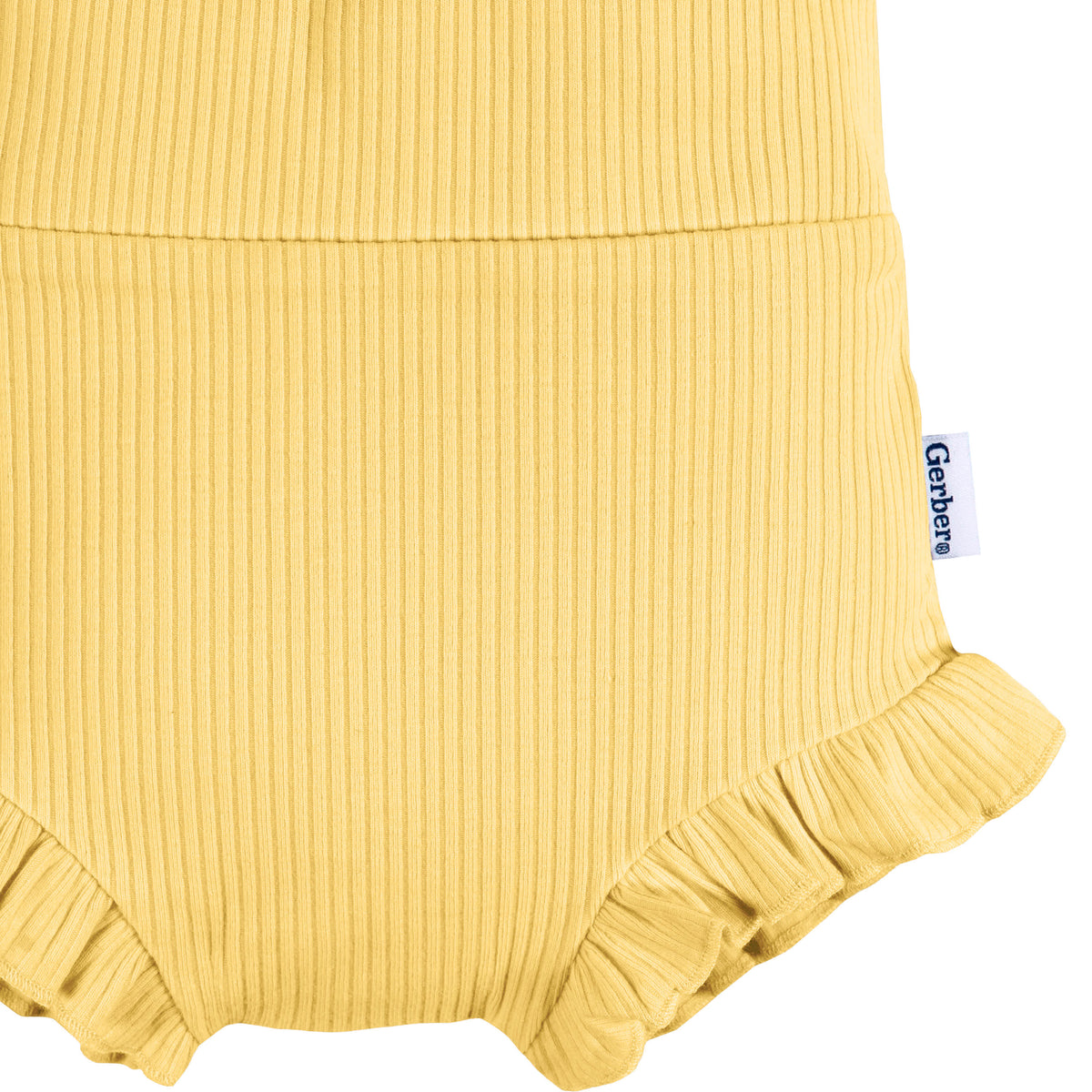 3-Pack Baby Girls Floral/Yellow/Green Bubble Short, view 5
