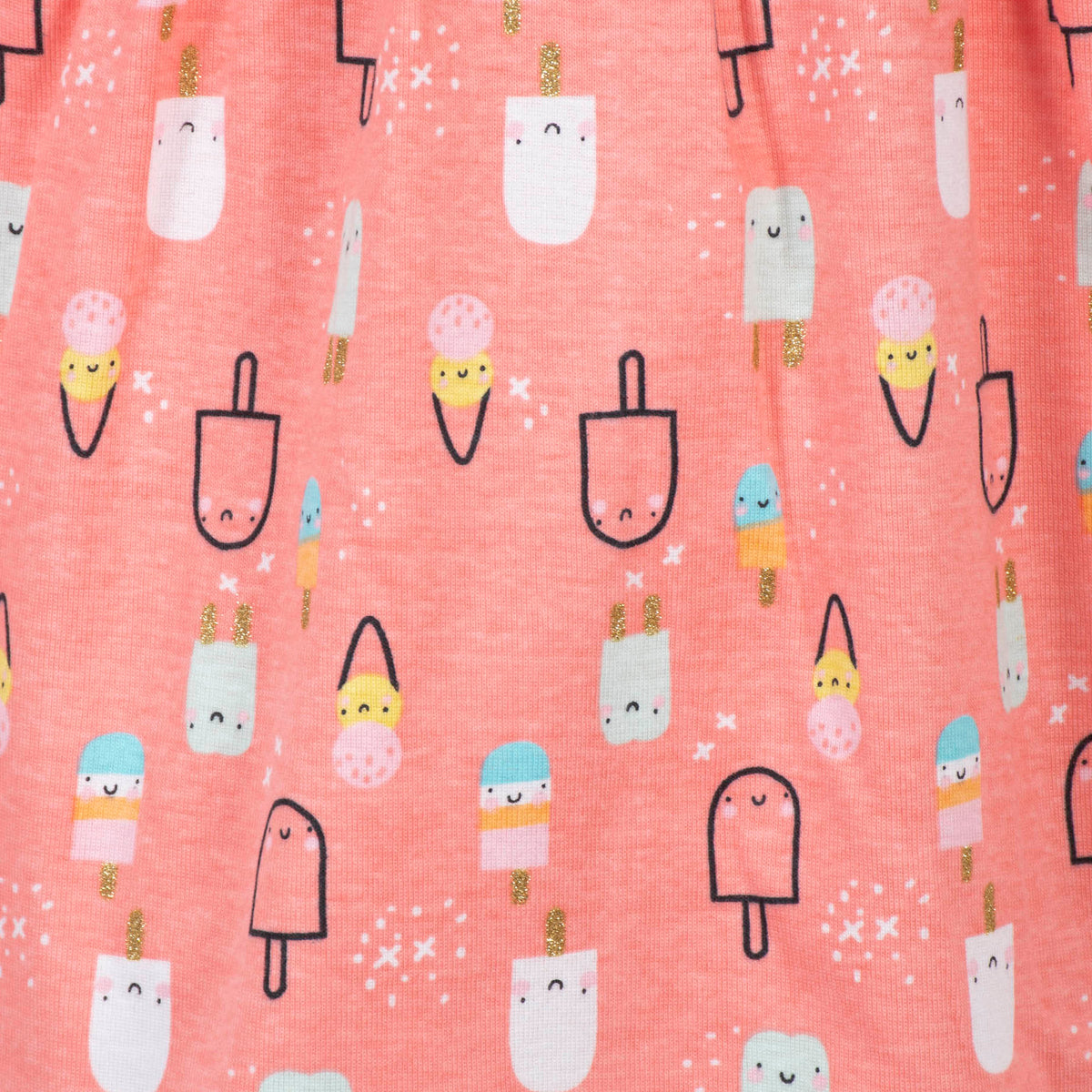 3-Piece Girls Popsicles Dress Set, view 3