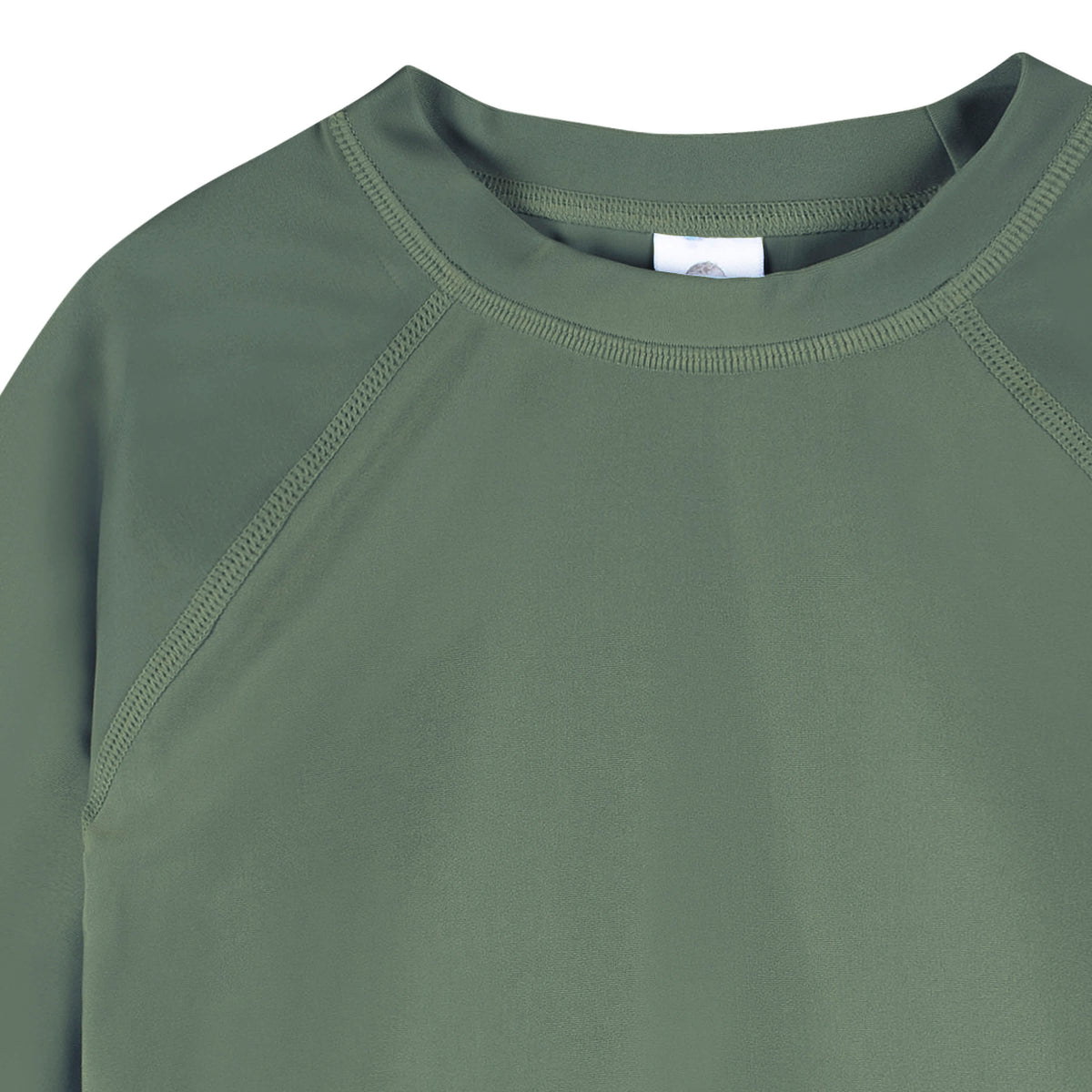Baby & Toddler Neutral Green Rashguard, view 2