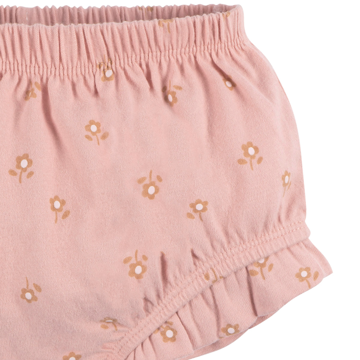 2-Piece Baby Girls Poppies Tank and Diaper Cover, view 4