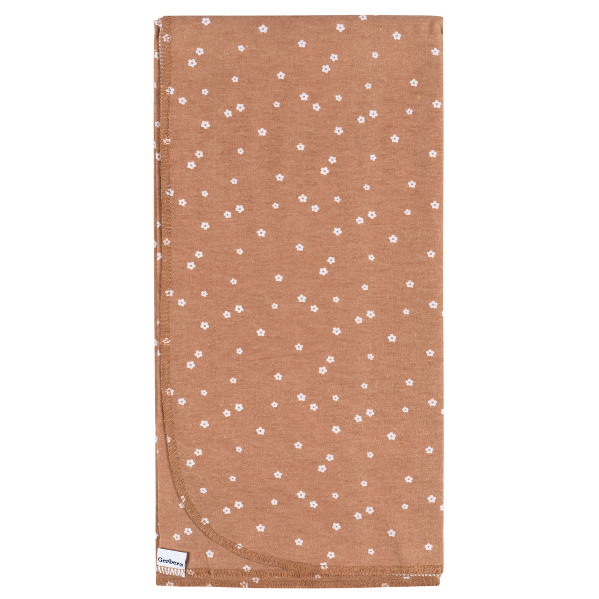 4-Pack Baby Girls Retro Floral Flannel Blankets, view 4
