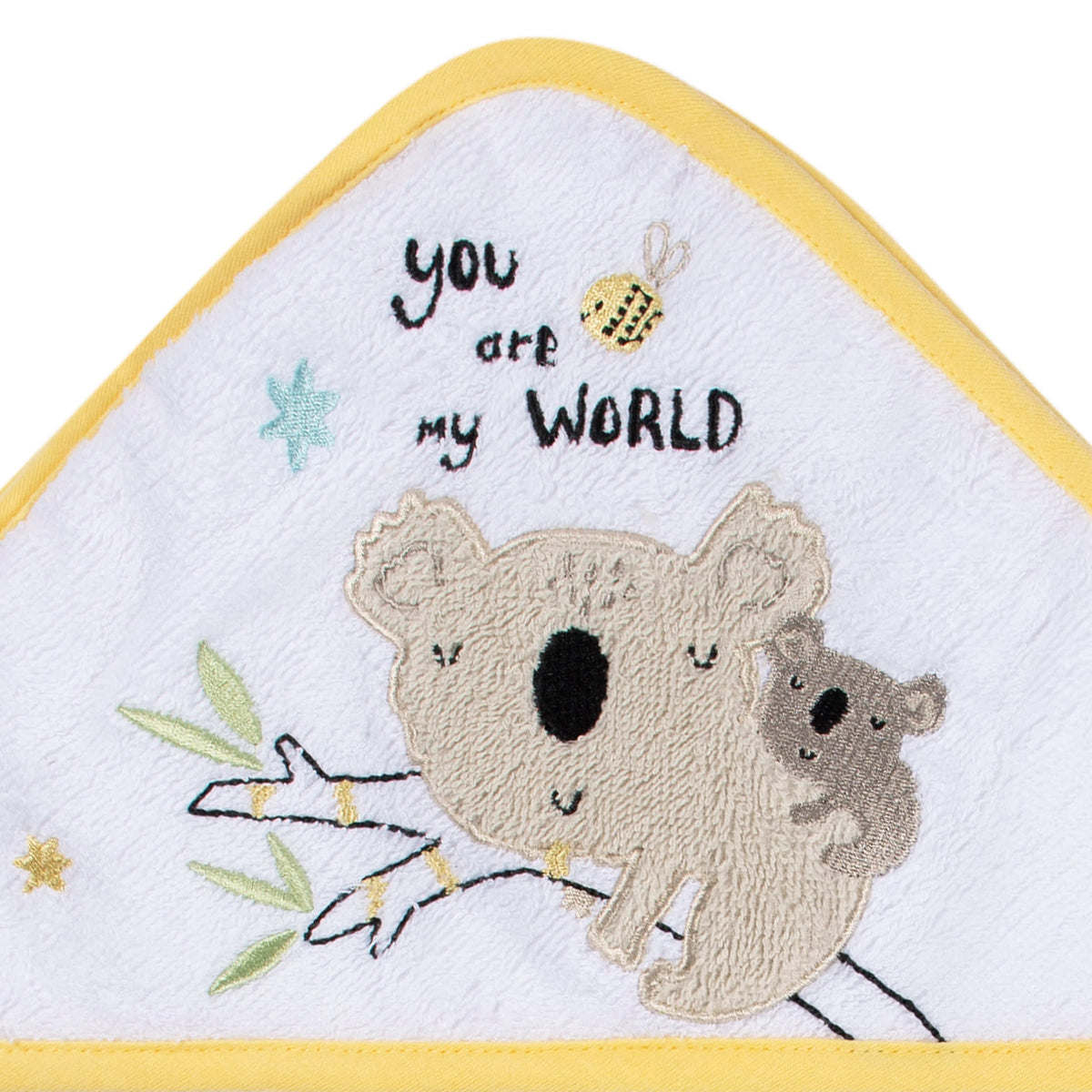 2-Pack Baby Neutral Little Animals Hooded Towel, view 5