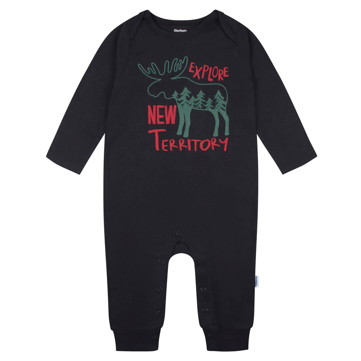 2-Pack Baby Boys Explore Rompers, view 2