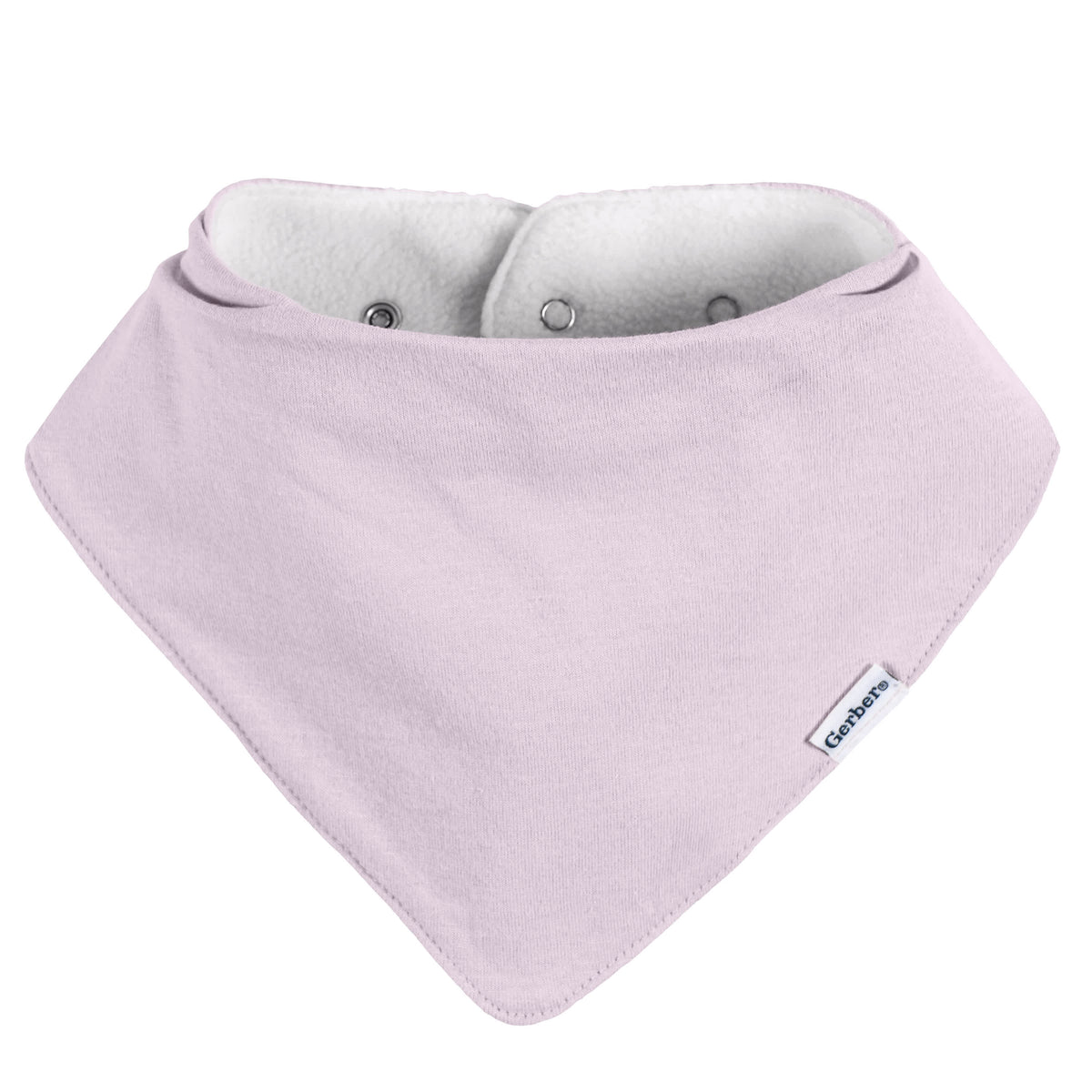 10-Pack Baby Girls Multi Pink Bandana Bib, view 10