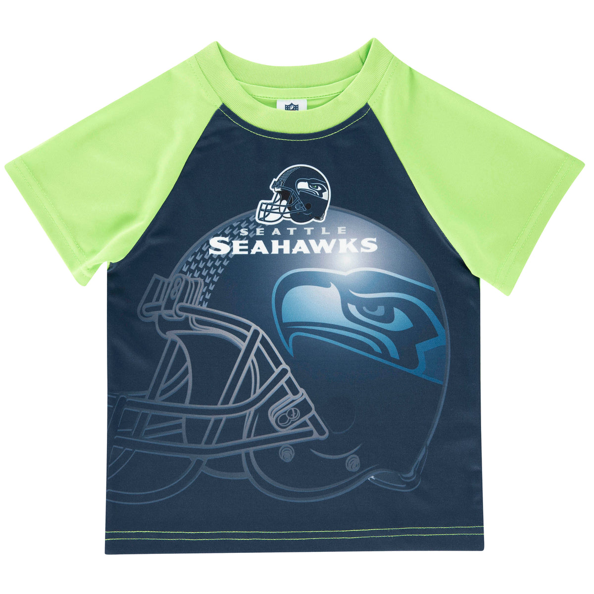 Seattle Seahawks Toddler Boys Short Sleeve Tee Shirt, close-up detail 28