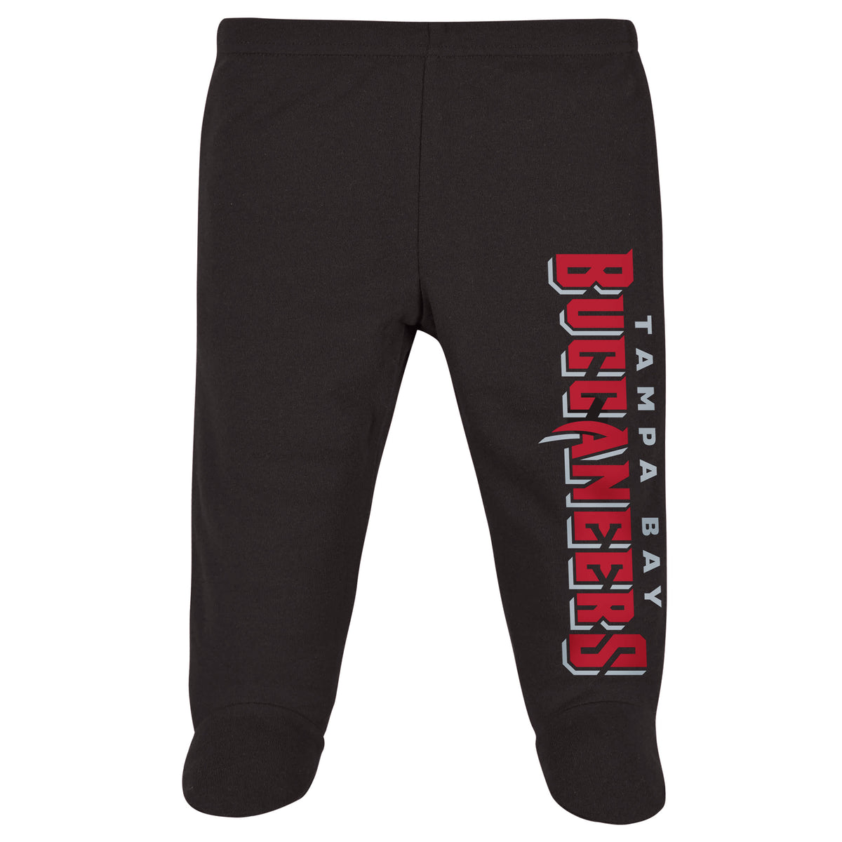 3-Piece Baby Boys Buccaneers Bodysuit, Footed Pant, & Cap Set, view 4