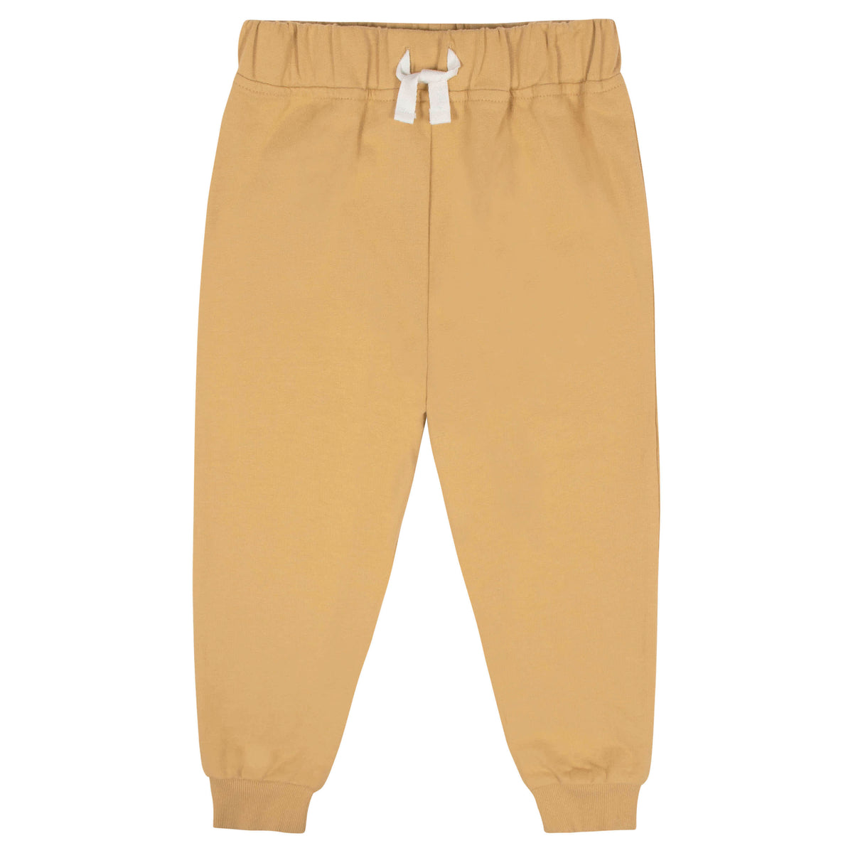 2-Piece Infant & Toddler Boys Mustard French Terry Pullover & Jogger Set, view 4